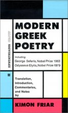 Cover art for Modern Greek Poetry