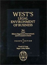 Cover art for West's Legal Environment of Business: Text and Cases--Ethical, Regulatory, International and E-Commerce Issues