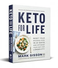 Cover art for Keto for Life: Reset Your Biological Clock in 21 Days and Optimize Your Diet for Longevity