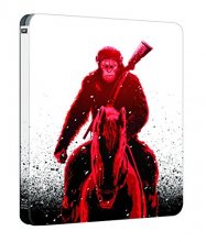 Cover art for War for the Planet of the Apes (STEELBOOK) (3D + Blu-ray) (2 Disc)