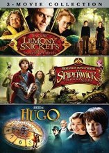 Cover art for Lemony Snicket's/Spiderwick Chronicles/Hugo 3-Movie Collection