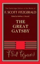 Cover art for F. Scott Fitzgerald: The Great Gatsby (The Cambridge Edition of the Works of F. Scott Fitzgerald)