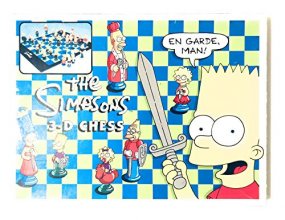 Cover art for The Simpsons - 3-D Chess