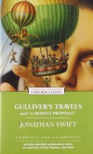 Cover art for Gulliver's Travels and A Modest Proposal (Enriched Classics)