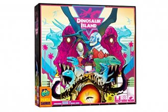 Cover art for Pandasaurus Games Dinosaur Island - Family-Friendly Board Games - Adult Games for Game Night - Card Games for Adults, Teens & Kids (1-4 Players)