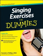 Cover art for Singing Exercises For Dummies, with CD