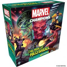 Cover art for Marvel Champions The Card Game The Rise of Red Skull CAMPAIGN EXPANSION | Strategy Card Game for Adults and Teens | Ages 14+ | 1-4 Players | Avg. Playtime 45-90 Minutes | Made by Fantasy Flight Games
