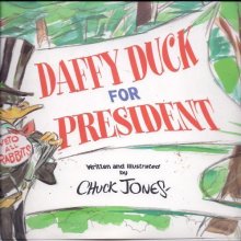 Cover art for Daffy Duck for President