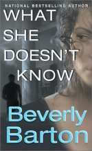 Cover art for What She Doesn't Know (Zebra Romantic Suspense)