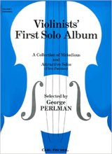 Cover art for O2663 - Violinists' First Solo Album - Volume 1 Elementary (VIOLON)