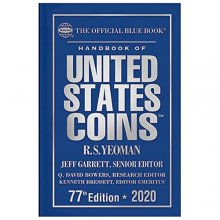 Cover art for A Hand Book of United States Coins 2020 (Handbook of United States Coins Blue Book (Cloth))