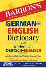 Cover art for Barron's German-English Dictionary: Worterbuch Deutsch-Englisch (Barron's Bilingual Dictionaries)