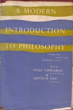Cover art for A Modern Introduction to Philosophy: Readings from Classical and Contemporary Sources