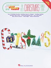 Cover art for Best Christmas Songs Ever: E-Z Play Today Volume 215