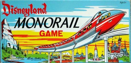 Cover art for Disneyland Monorail Game (1960)