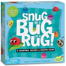 Cover art for Peaceable Kingdom Snug as a Bug in a Rug Award Winning Preschool Skills Builder Game for Kids