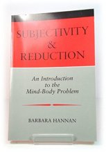 Cover art for Subjectivity And Reduction: An Introduction To The Mind-body Problem