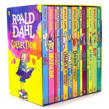 Cover art for Roald Dahl Collection 15 Fantastic Stories Box Set Including Boy, The BFG, Matilda and Charlie and the Chocolate Factory