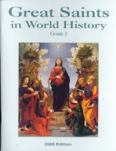 Cover art for Great Saints in World History for Grade 2 (2010 Edition)