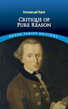 Cover art for Critique of Pure Reason (Dover Thrift Editions: Philosophy)