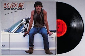 Cover art for Cover Me by Bruce Springsteen. Four-track vinyl 12-inch