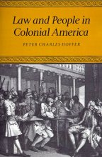 Cover art for Law and People in Colonial America