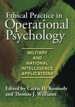 Cover art for Ethical Practice in Operational Psychology: Military and National Intelligence Applications