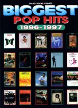 Cover art for Biggest Pop Hits 1996-1997: Piano/Vocal/Chords