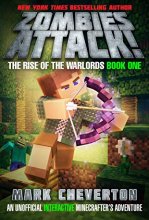 Cover art for Zombies Attack!: The Rise of the Warlords Book One: An Unofficial Interactive Minecrafter's Adventure