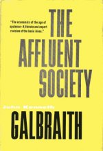 Cover art for The Affluent Society Second Edition,revised