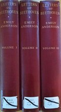 Cover art for Letters of Beethoven - 3 volume set
