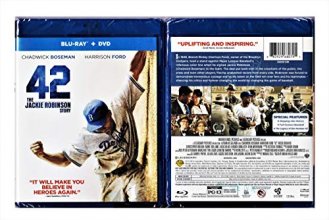 Cover art for 42 The Jackie Robinson Story (Blu-ray + DVD)