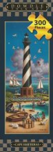 Cover art for Cape Hatteras Lighthouse Dowdle Folk Art 300 Piece Tall Jigsaw Puzzle 8 X 24