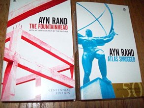 Cover art for Ayn Rand 2 Volumes Set: The Fountainhead (Centennial Edition) & Atlas Shrugged (50th Anniversary Edition)