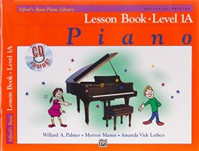 Cover art for Alfred's Basic Piano Course Lesson Book Level 1A (Alfred's Basic Piano Library)