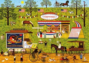 Cover art for Buffalo Games - Charles Wysocki - Bang, Boom, Barn & Pow - 300 Large Piece Jigsaw Puzzle