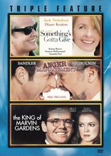 Cover art for Jack Nicholson Triple Feature Something's Gotta Give / Anger Management / The King Of Marvin Gardens