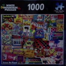 Cover art for White Mountain Puzzles 1000 Piece Jigsaw Puzzle Games We Played