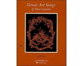 Cover art for Great Art Songs of Three Centuries for High Vocal / Piano