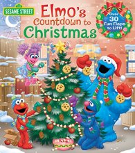 Cover art for Elmo's Countdown to Christmas (Sesame Street) (Lift-the-Flap)