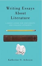 Cover art for Writing Essays About Literature: A Brief Guide for University and College Students