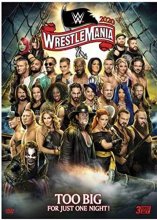 Cover art for WWE: WrestleMania 36 (DVD), “Too Big for Just one Night”