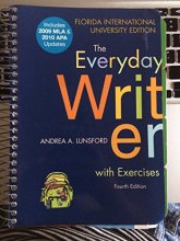 Cover art for Exercise for the Everyday Writer 4th edition by Lunsford, Andrea A. (2009) Paperback