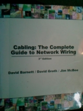 Cover art for Cabling The Complete Guide to Network Wiring