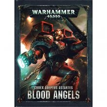 Cover art for Games Workshop Codex Adeptus Astartes Blood Angels Warhammer 40k