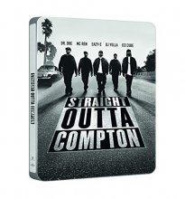 Cover art for Straight Outta Compton Limited Edition Blu-ray Steelbook