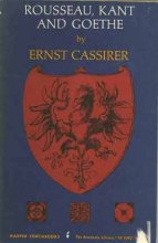 Cover art for Rousseau, Kant and Goethe