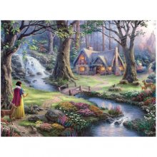 Cover art for Ceaco Thomas Kinkade Disney Dreams Collection Snow White Puzzle, 750 Piece