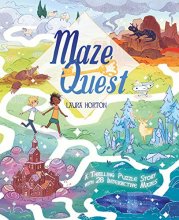 Cover art for Maze Quest: A Thrilling Puzzle Story with 28 Interactive Mazes