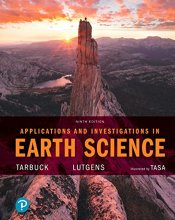 Cover art for Applications and Investigations in Earth Science